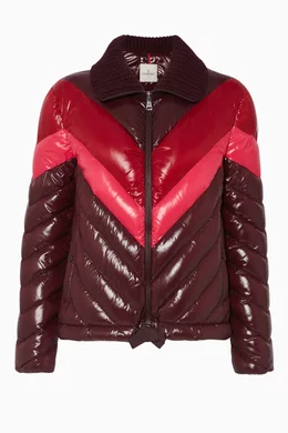 Buy Moncler Burgundy Deep Purple Albatros Jacket For Women Online Ounass Saudi