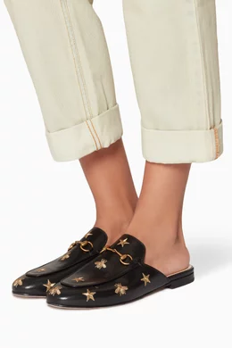 Gucci bee princetown on sale