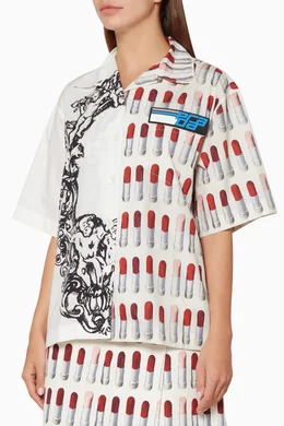 Prada lipstick shirt online