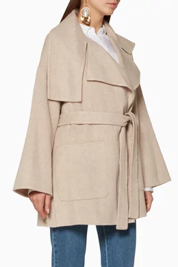 Vince wool blanket coat sales