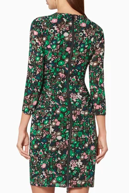 Whistles adelaide print silk bodycon outlet