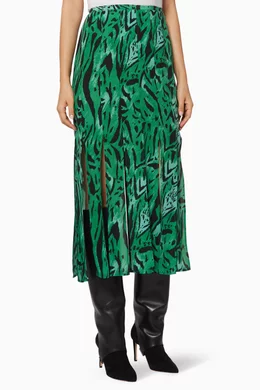 Rixo green tiger stripe outlet