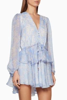 shona joy emilia peplum drawstring mini dress Emilia Peplum Drawstring Mini Dress Outlet Online