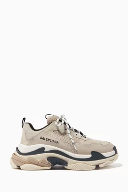 Balenciaga triple s beige black deals