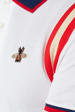 Gucci bee shirt white cheap