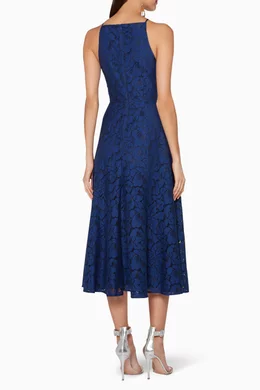 lace mid length dresses Lace Bodycon Midi Dress main image 0