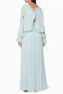 moss green chiffon dress KISSBRIDAL this dress is a What I Want! (see description for info):6" Round Bouquet Shipping_CAIGOU Womens Monsoon Light Blue