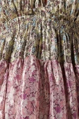 Buy LoveShackFancy Multicolour Multi Coloured Tiered Clarissa Dress For Women Online Ounass Saudi
