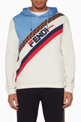 Fendi fila hoodie best sale