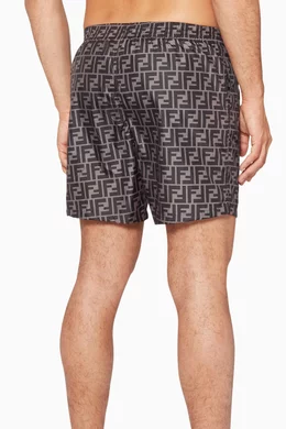Grey fendi shorts hot sale