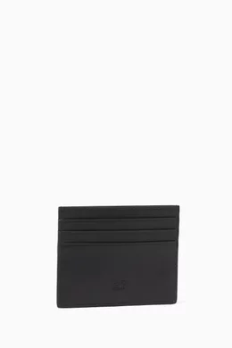 Buy Fendi Black Black Bag Bug Eyes Leather Card Holder For Men Online Ounass Saudi