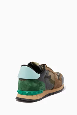 Buy Valentino Garavani Green Valentino Garavani Camouflage