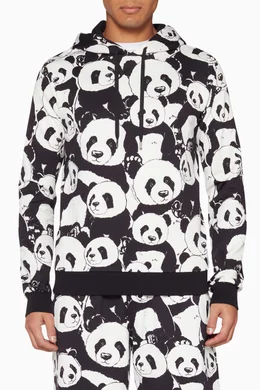 Buy Dolce Gabbana Multicolour Black White Panda All Over