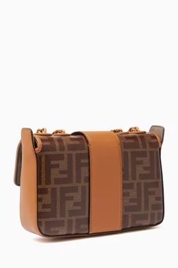 Fendi mini logo print double f new arrivals