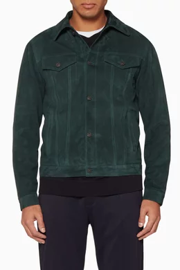 Kent and curwen suede jacket discount
