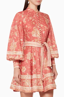 Veneto border short dress hotsell