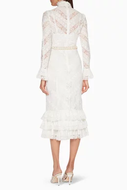 Zimmermann veneto perennial lace dress top