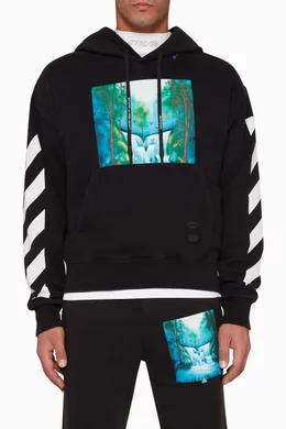 Diag waterfall over hoodie outlet