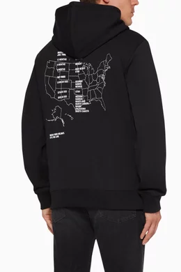 Buy Helmut Lang Black Helmut Laws Logo Print Hoodie For Men Online Ounass Saudi