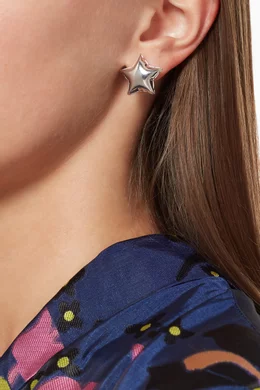 【関税込み】Balloon Earrings - Marc Jacobs - l - Silver Marc Jacobs Balloon Star Earrings | Silver | FARFETCH