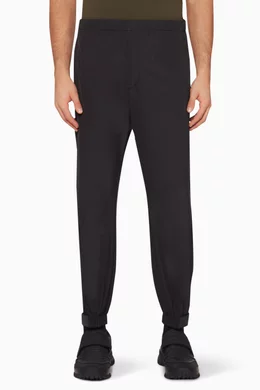 Prada rubber tag track pants discount