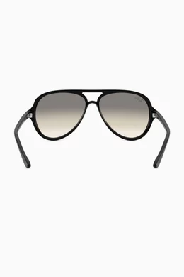 Ray ban cat 5000 black on sale