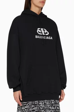 Balenciaga bb logo hoodie sale