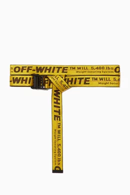 Off white yellow belt cheap