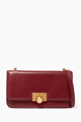 Buy Bottega Veneta Burgundy The Classic Bag in Printed Leather For Women Online Ounass Saudi
