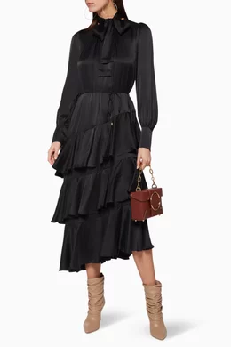 zimmermann espionage silk dress Zimmermann - Espionage Silk Drape Dress