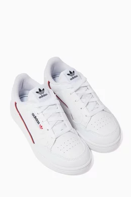 Adidas continental white junior shop