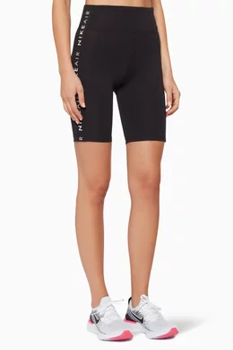 Nike air all over logo print bike short sale