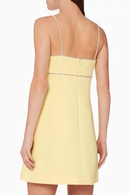 Miu miu yellow dress top