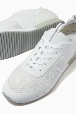 Ea7 shoes white deals