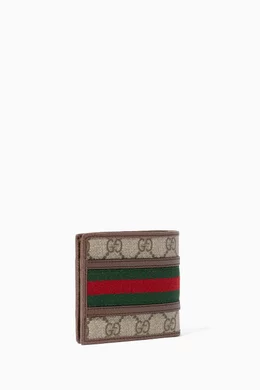 Buy Gucci Brown Ophidia GG Supreme Wallet For Men Online Ounass Saudi