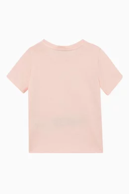Buy Fendi Pink Fabulous Graphic Print T Shirt For Baby Girls Online Ounass Saudi