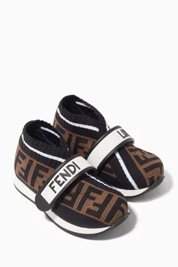 Fendi velcro sneakers clearance
