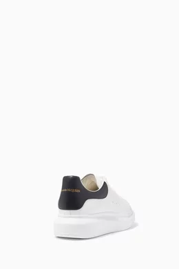 Alexander mcqueen oversized leather sneakers shop