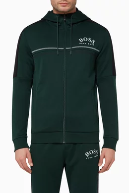 Boss saggy win full zip hooded sweatshirt online