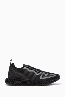 Buy adidas Black ZX 2K 4D Sneakers in Mesh For Men Online | Ounass