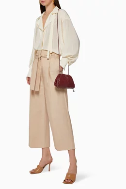 The pouch 20 in intrecciato nappa on sale