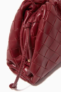 The pouch 20 in intrecciato nappa hotsell
