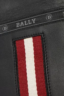 Buy Bally Black Heyot Leather Convertible Cross Body Bag For Men Online Ounass Saudi