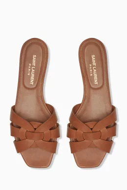 Ysl tribute flat sandal sale deals