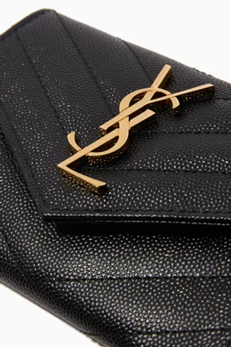 Monogram ysl small envelope wallet clearance