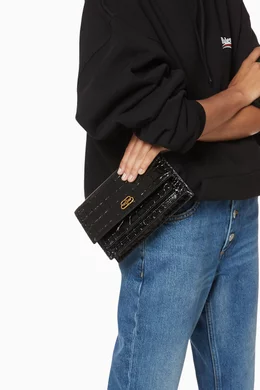 Balenciaga sharp clutch on chain 2025