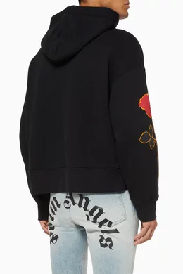 Palm angels hoodie rose online