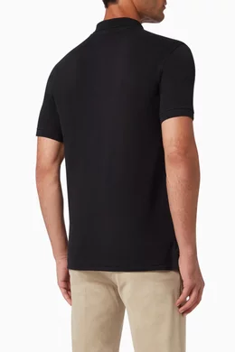 Buy PS Paul Smith Black Angel Monkey Cotton Pique Polo For Men Online Ounass Saudi
