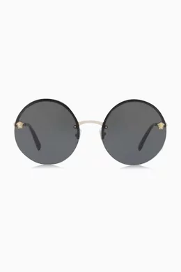 Versace medusa round sunglasses 2025
