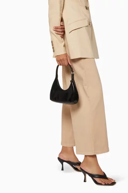 By Far Baby Amber Bag BY FAR Baby Amber Mini Bag Blue FARFETCH IN